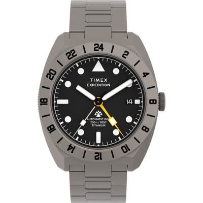 Timex Expedition TW2Y63500 Expedition Pioneer Titanium Automatic GMT Horloge