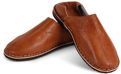 Safaary - Marokkaanse Babouches Heren Natural - Maat 41