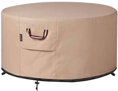 Ronde Vuurkorf Cover - 40 Inch 42 Inch 44 Inch Heavy Duty Scheurbestendig en Waterdicht
