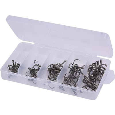 50 stuks Vishaak Dreg Haak Geslepen Weerhaak Hoge Sterkte Metaal Vishaak Accessoires Kit