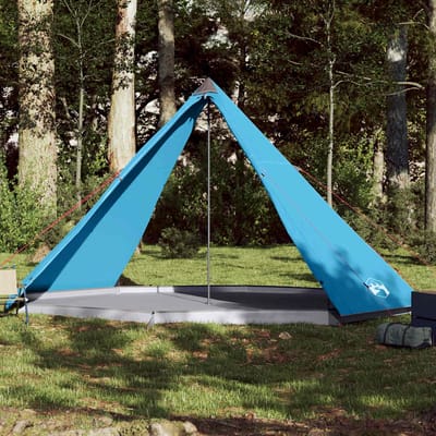 vidaXL - Tipitent - voor - gezin - 8-persoons - waterdicht - blauw