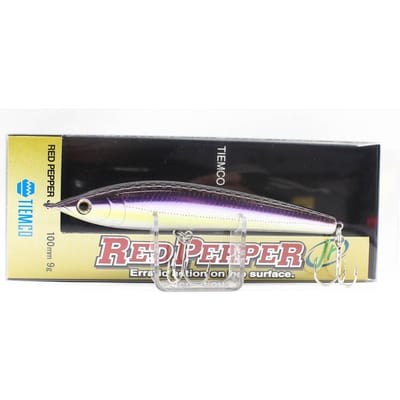 Tiemco Red Pepper Jr 100 mm 9 gram Drijvend Aas RPJ-512 (3542) black