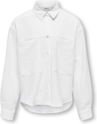 ONLY KOGMETTE LIFE KNOT TOP WVN Meisjes Blouse - Maat 146