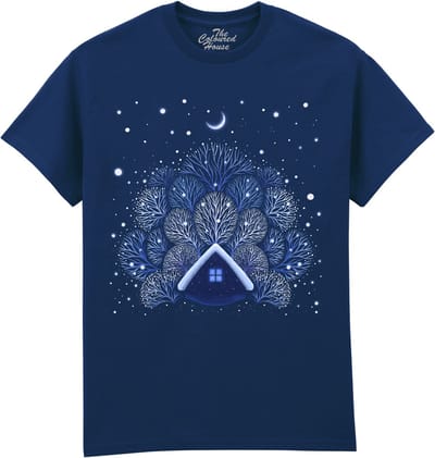 Sneeuw Huis Snow House The Coloured House T-shirt M