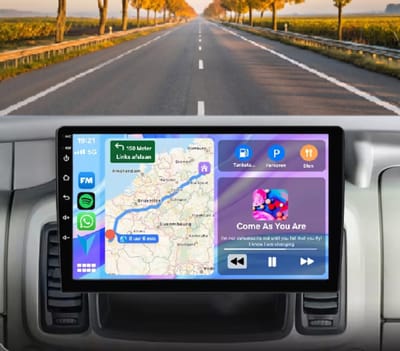 Autoradio 2/32GB met Carplay en Android auto | Geschikt voor Opel Vivaro A X83, Renault Trafic 2, Nissan Primastar J4 2009-2014 | Radio scherm met Navigatie | 2009 2010 2011 2012 2013 2014