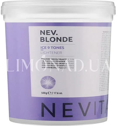 Nevitaly New Blonde Ice 9 Tones Lightener, 500g