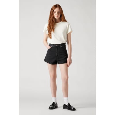 Levi's High Waisted Mom Shorts Größe: W24 | Kurze Sporthosen Outlet | Damen