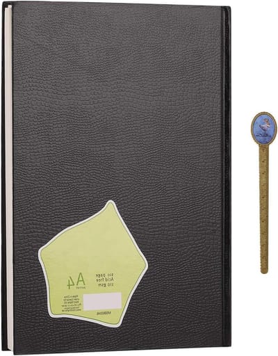 Schetsboek Notitieboek - Kunstenaars Dagboek - Tekenen en Schrijven - Zuurvrij Dik Papier - A4 Formaat - Zwart