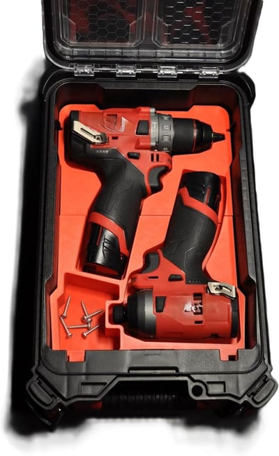 Gereedschap Inzetstuk - Tool Organizer - Gereedschap Opbergen - Precisie Pasvorm - 1 Stuk - Zwart