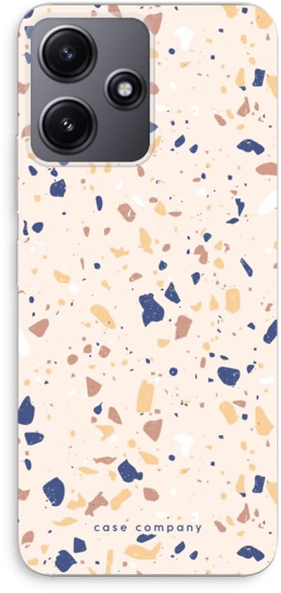 Case Company® - Hoesje geschikt voor Xiaomi Redmi 12 hoesje - Terrazzo N°23 - Soft Cover Telefoonhoesje - Bescherming aan alle Kanten en Schermrand