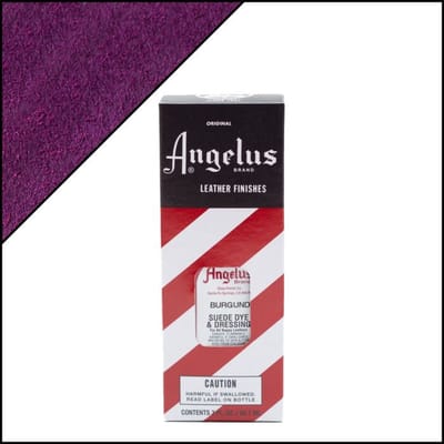 Angelus Suède Dye - Indringverf - voor suède stoffen - 90 ml - Bordeaux rood