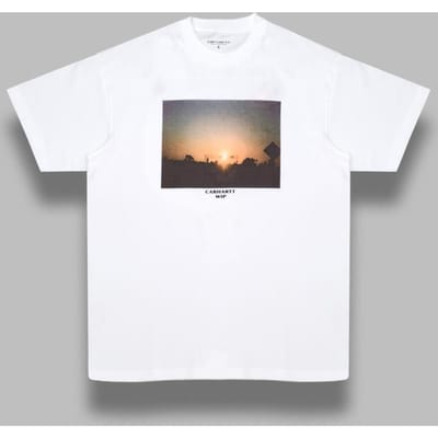 Carhartt S/s Warm Views T-shirt Loose Wit