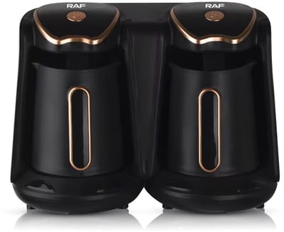 Elektrische Turkse Koffieapparaat voor 2 Kop - Espressomachine - Koffiemachine Met Bonen - Turkse Koffie - Türk Kahvesi - Electric Turkish Coffee Maker - 2 Kop