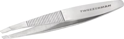 Tweezerman Slant Tweezer Wide Grip – Professioneel Wenkbrauwpincet Met Brede Grip – Precisie Schuine Punt Voor Nauwkeurige Haarverwijdering – Roestvrij Staal – Comfortabel En Duurzaam Design – Ideaal Voor Perfecte Brow Shape & Touch‑Up