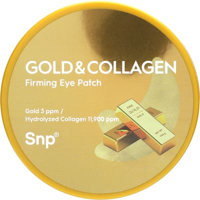SNP, Gold & Collagen Verstevigende Oogpatches, 60 stuks, 1,25g (0,04 oz) elk brown
