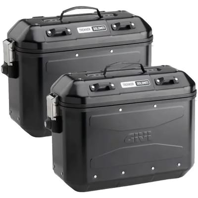 Paar motorkoffers Givi dolomite 36l