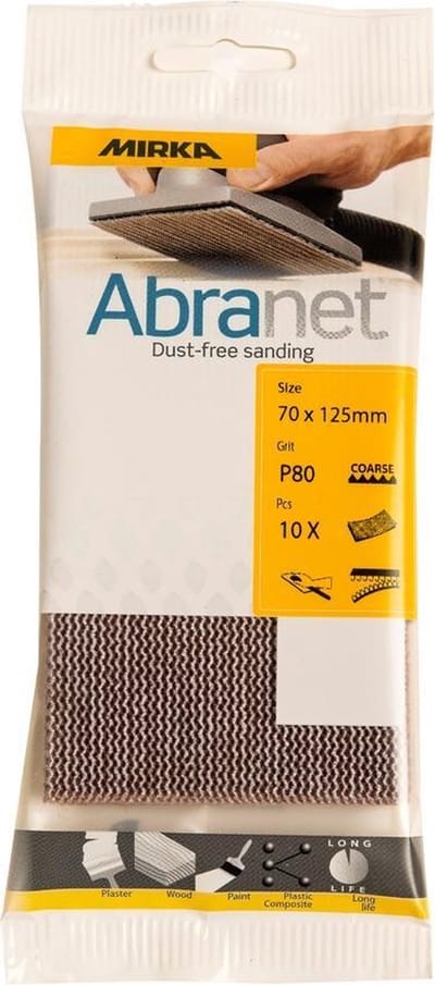 MIRKA Abranet ECO Schuurstroken 70x125mm *KLEINVERPAKKING* - P120