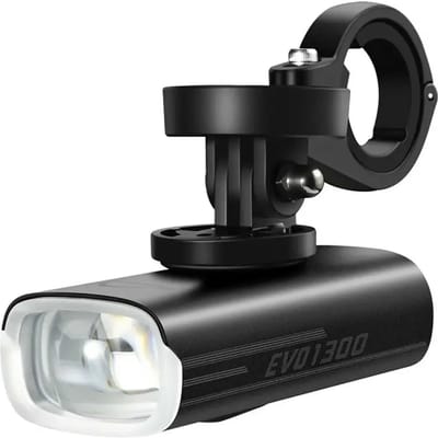 Magicshine Evo 1300 USB Fiets Voorlamp + Afstandsbediening en Garmin Mount