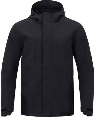 Jako Function Regenjas Heren - Zwart | Maat: S