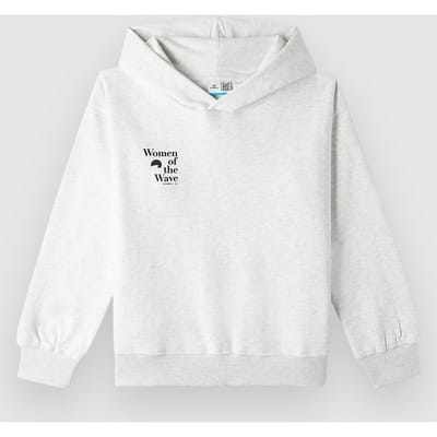 O´neill Noos Wow Hoodie Wit 9-10 Years Meisjes