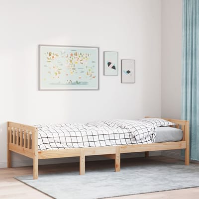 vidaXL - Kinderbed - zonder - matras - massief - grenenhout - 80x200 - cm
