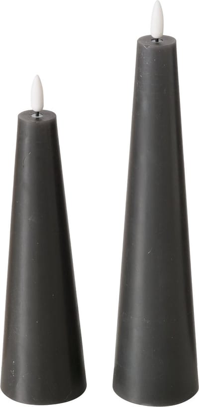 Set Boltze LED kaarsen zwart
