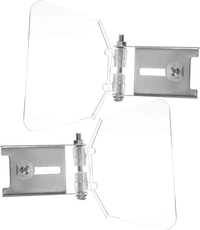 2 Stuks Bescherming voor de Molen, Schuuraccessoires, Dubbele Schuurmachine, Oogbescherming en Mill Accessoires voor Tafelgrinder, RVS en Prestaties