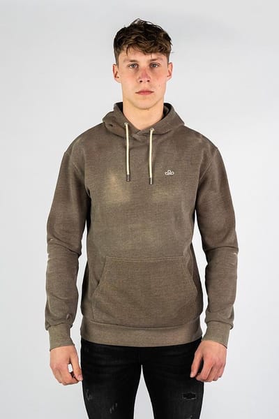 Sea`sons Trui Color Changing Hoodie Brown Beige Mannen Maat - XXL