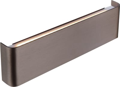 Atmooz - Wandlamp Mateo - Brushed Bronze - Up & Down Light - Geïntegreerde LED - 3000K Warm Licht - Moderne Verlichting