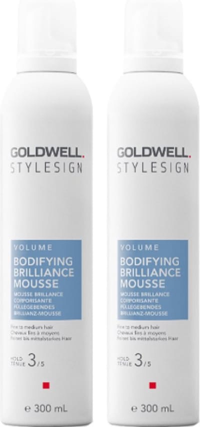Goldwell - Stylesign Bodifying Brilliance Mousse - voordeelverpakking - 2 x 300ml