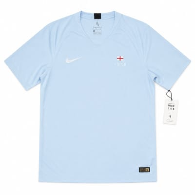 Nike NRG NikeLab x World Cup 2018 Engeland - Voetbalshirt - Maat S - Cobalt Tint / Blauw - Engeland - Voetbal - Heren Voetbalshirt voor Mannen
