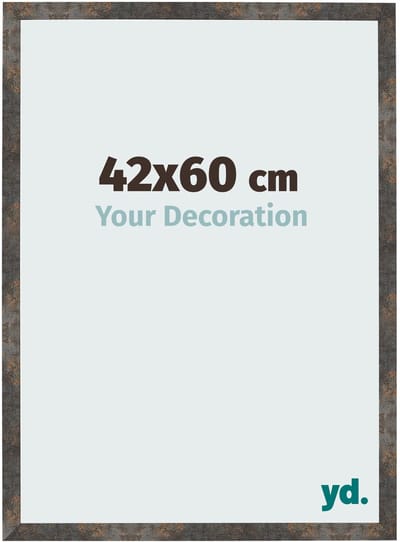 Your Decoration - Fotolijst 42x60 cm - MDF - Geoxideerd Metaal - Bologna