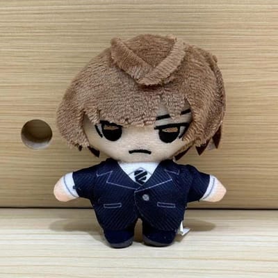9cm Anime DEATH Yagami Light Amane Misa Cosplay Pluche Sleutelhanger Hanger Sleutelketting Cadeautas Decoratie Accessoires 9cm brown