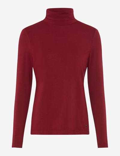 Brax Dames Shirt  Style CARINA L wine red, donkerrood, maat 38