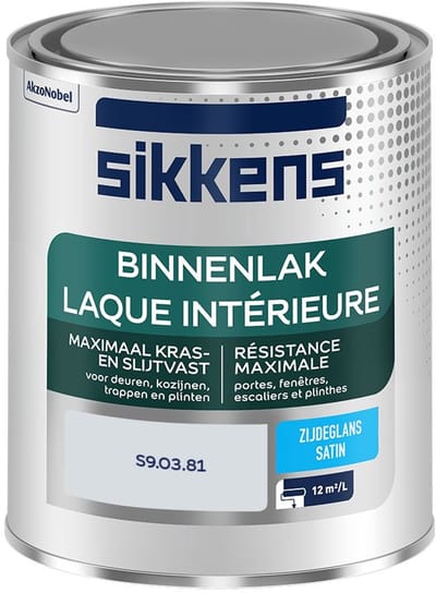 Sikkens - Binnenlak Zijdeglans - S9.03.81 - Mengverf - 750 Ml