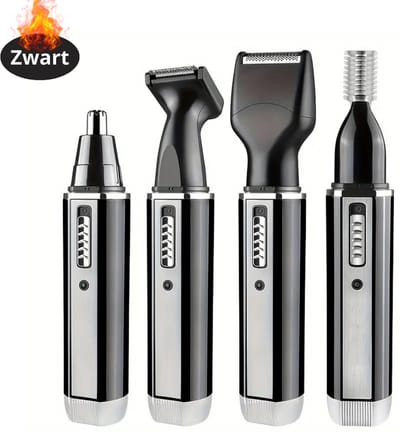 Nivard Tondeuse - Bodygroomer Mannen - Scheerapparaat - Baardtrimmer - Zwart