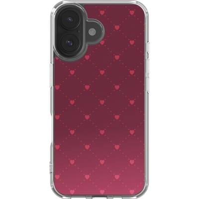 imoshion Hoesje - Geschikt voor Apple iPhone 17 - Design hoesje - Crush Check Coral Dust