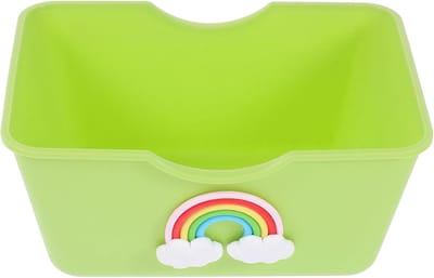Hamster Toilet - Kleine Dierentoilet - Schoon Verblijf - Verhoogd Ontwerp - 14.9 x 11.2 cm - Lichtgroen