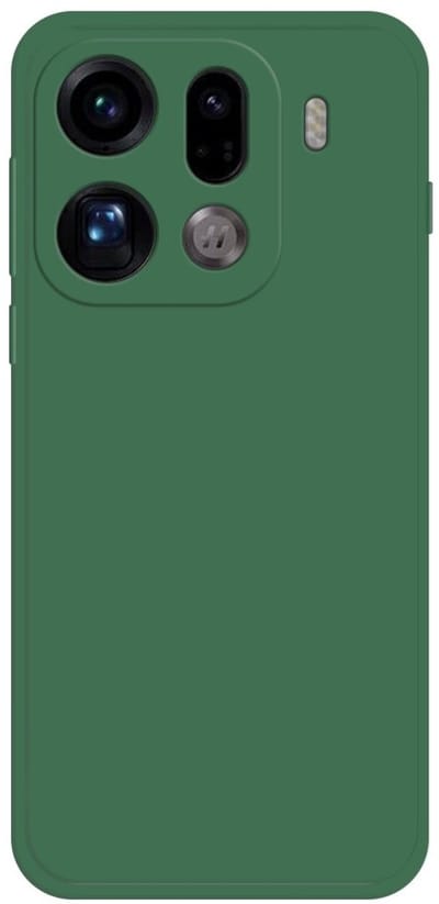 Coverup Hoesje - Geschikt voor OPPO Find X9 Pro Hoesje - Coverup Colour TPU Back Cover - Everglade Green