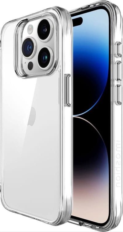 *** Transparant Hoesje Geschikt voor iPhone 15 Pro - Shockproof Hoesje - van Heble® ***