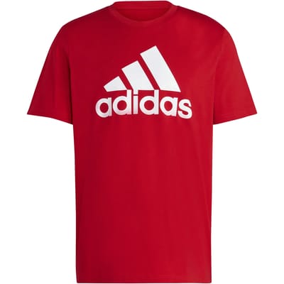 adidas Sportswear Essentials Big Jersey Big Logo T-shirt - Heren - Rood- S