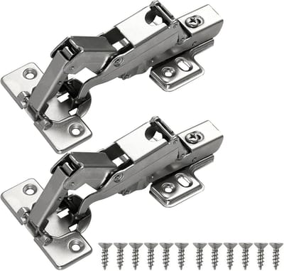 2x 165 Graden Softclose Kastscharnieren Volledig Overlay Inklapbaar voor Keukenkast & Kledingkast