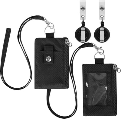 2 Stuks RFID Beschermende Borstzakken, Diefstalbestendig, Reisportemonnee, Waterdichte Borstas, Compacte Tas met 2 Uittrekbare Gespen voor ID Kaarten, Creditcards en Contant Geld