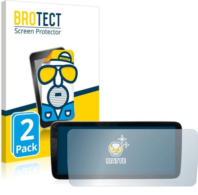 BROTECT - Screenprotector voor Mercedes-Benz V-Klasse Avantgarde Edition V 300 d - Folie Beschermfolie matte 2 Stuks