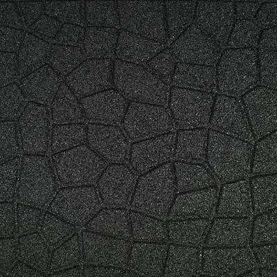 Rubbermagazijn - Rubberen tegels - Zwart flagstone - Per 0.5 m² - Dikte 7cm - 100x50cm - Speelplaatstegel