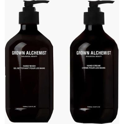 Grown Alchemist Bodycare Hand Care Limited Edition Amber Glass Set