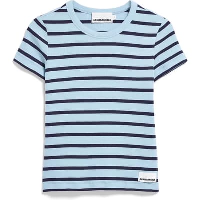 Dames-T-shirt Armedangels Kardaa Rayé