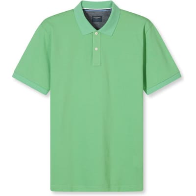 OLYMP Poloshirt Piqué Groen - Maat XL - Heren