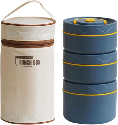 Rvs Lunchbox - Bento Box Voedselcontainer - Lunch Warm Houden - Dubbele Laag Isolatie