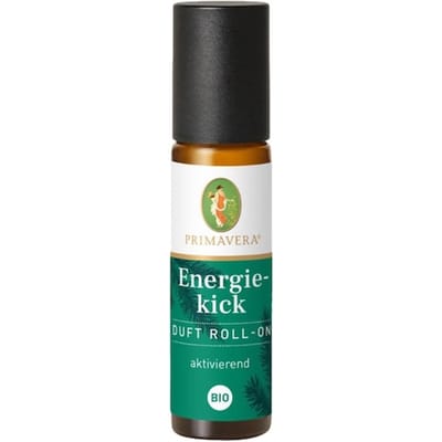 Primavera Roll-on Energiekick geur biologisch Aetherische oliën Unisex 10 ml